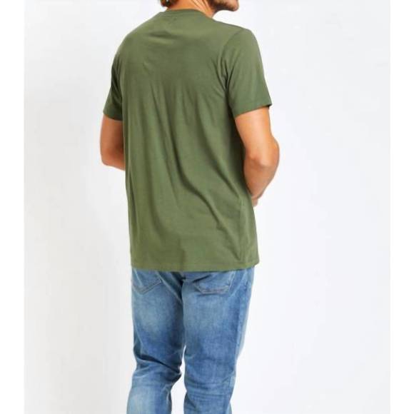 NEW SOL ANGELES men's eagle crew in olive - Picture 2 of 3